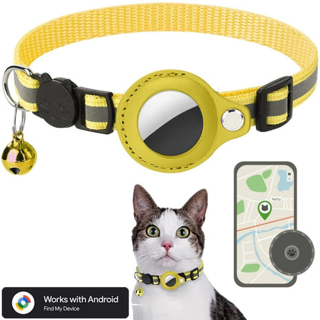 Kattenhalsband inclusief Tag Geschikt voor Android Find My Device