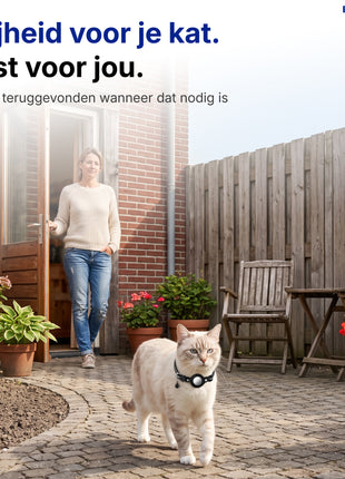 Kattenhalsband Inclusief Tag Geschikt voor Apple FInd My