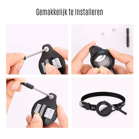Kattenhalsband Inclusief Tag Geschikt voor Apple FInd My