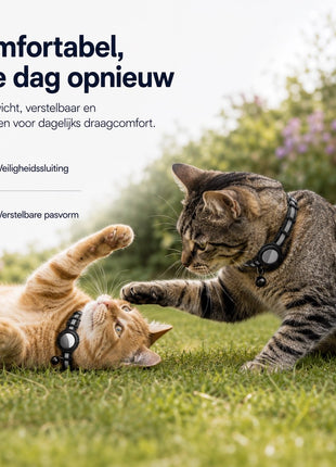 Kattenhalsband inclusief Tag Geschikt voor Android Find My Device
