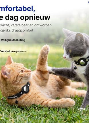 Kattenhalsband Inclusief Tag Geschikt voor Apple FInd My