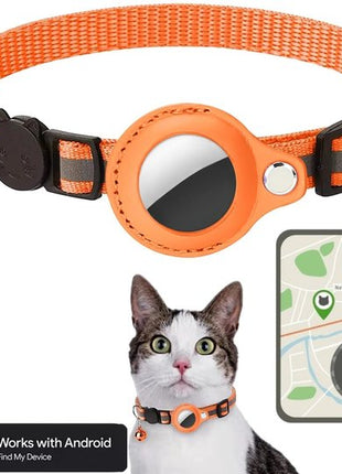 Kattenhalsband inclusief Tag Geschikt voor Android Find My Device