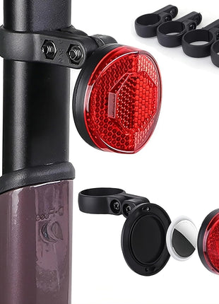 Rood Reflecterende Achterlamp voor Veiligheid & Tracking Geschikt voor Android Find My Device