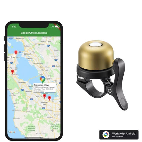 Fietsbel Pro Geschikt voor Android Find My