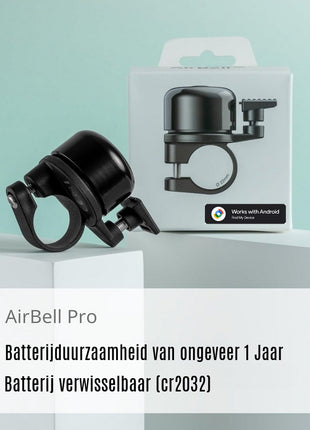 Fietsbel Pro Geschikt voor Android Find My