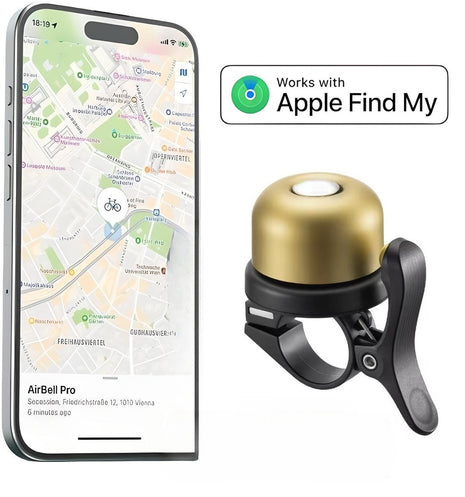 Fietsbel Pro Geschikt voor Apple Find My