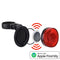 Rood Reflecterende Achterlamp voor Veiligheid & Tracking Geschikt voor Apple Find My
