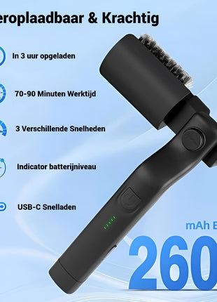 Elektrische Borstel voor BBQ