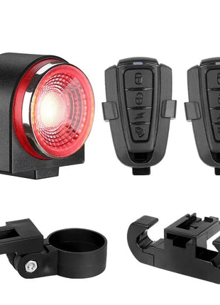 Fietsachterlicht met Alarm