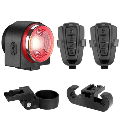 Fietsachterlicht met Alarm