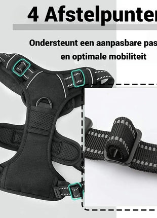 Hondenharnas Inclusief Tag Case en Inclusief Tag Geschikt voor Android Find My Device