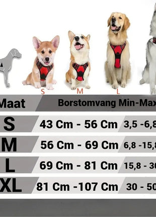 Hondenharnas Inclusief Tag Case en Inclusief Tag Geschikt voor Apple Find My