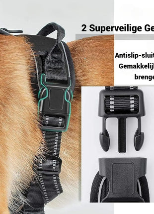 Hondenharnas Inclusief Tag Case en Inclusief Tag Geschikt voor Apple Find My