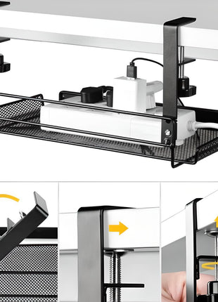 Metalen Bureau Kabelgoot