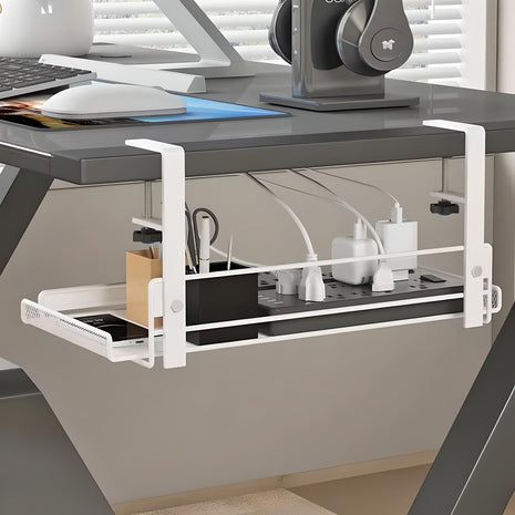 Metalen Bureau Kabelgoot