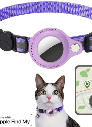 Kattenhalsband Inclusief Tag Geschikt voor Apple FInd My