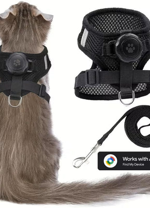Kattenharnas inclusief Tag Geschikt voor Android Find My Device