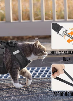 Kattenharnas inclusief Tag Geschikt voor Android Find My Device