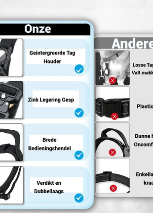 Hondenhalsband inclusief Tag Geschikt voor Apple Find My