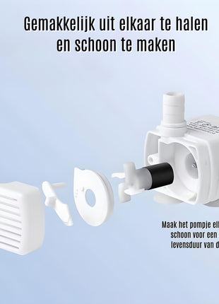Drinkfontein Pomp USB stekker  Snoer 1,5e meter