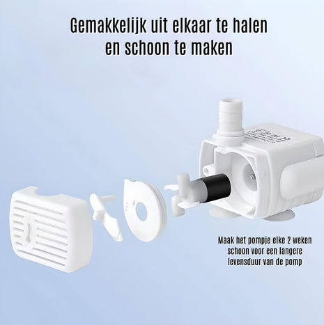 Drinkfontein Pomp USB stekker  Snoer 1,5e meter