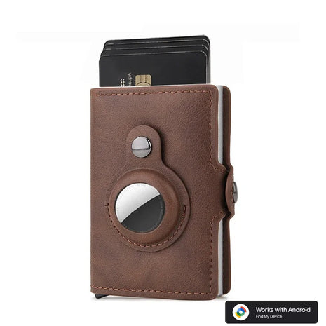 Luxe Portemonnee Inclusief Tag Geschikt voor Android Find My Device