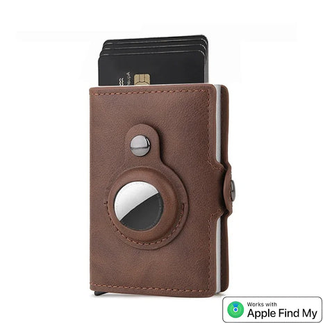 Luxe Portemonnee Inclusief tag Geschikt voor Apple Find My