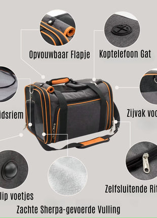 Draagtas Hond/Kat Uitklapbaar