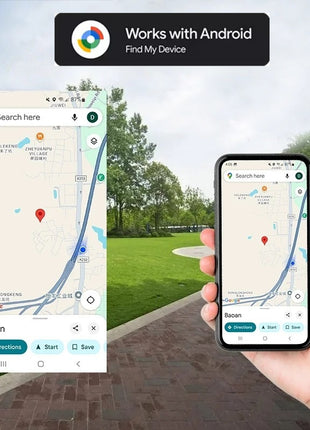 Slimme Bluetooth Tag Geschikt voor Android Find My Device